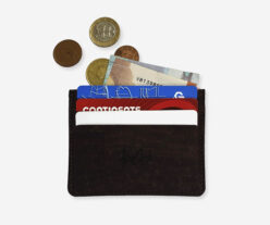 Small Brown Cork Card Holder 1619
