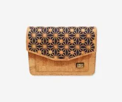 Small Cork Shoulder Bag With Lines FC1837 L