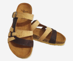 Cork Slippers With Brown Adjustable Strap 31