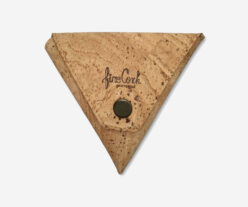 Unusual Natural Cork Coin Purse Triangular Form 2010