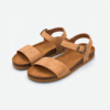 Flat Cork Sandals With Strap C1523 - Thumbnail Image 2