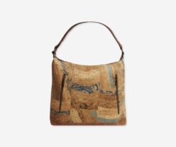 Big Brown Cork Handbag 817
