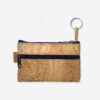 blue key holder outside