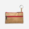red key holder outside