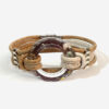 Cork bracelet, bracelets, vegan ideas, sustainable fashion, Made in Portugal White