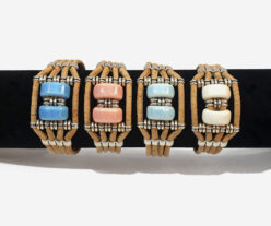Cork Handmade Bracelet With Ceramic