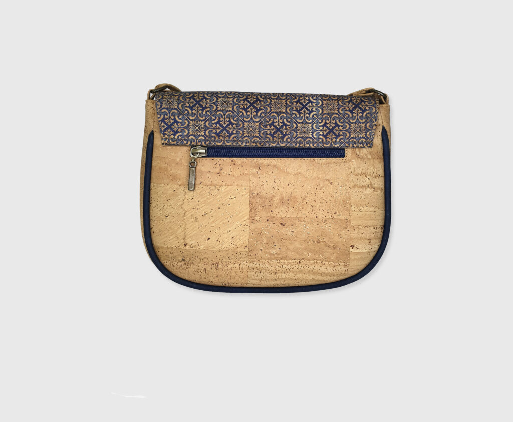 Vegan Crossbody Bag With Decorative Print 141