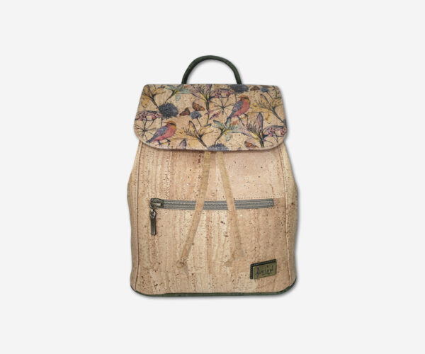 Cork Backpack With Drawstring 461C266 Print 117