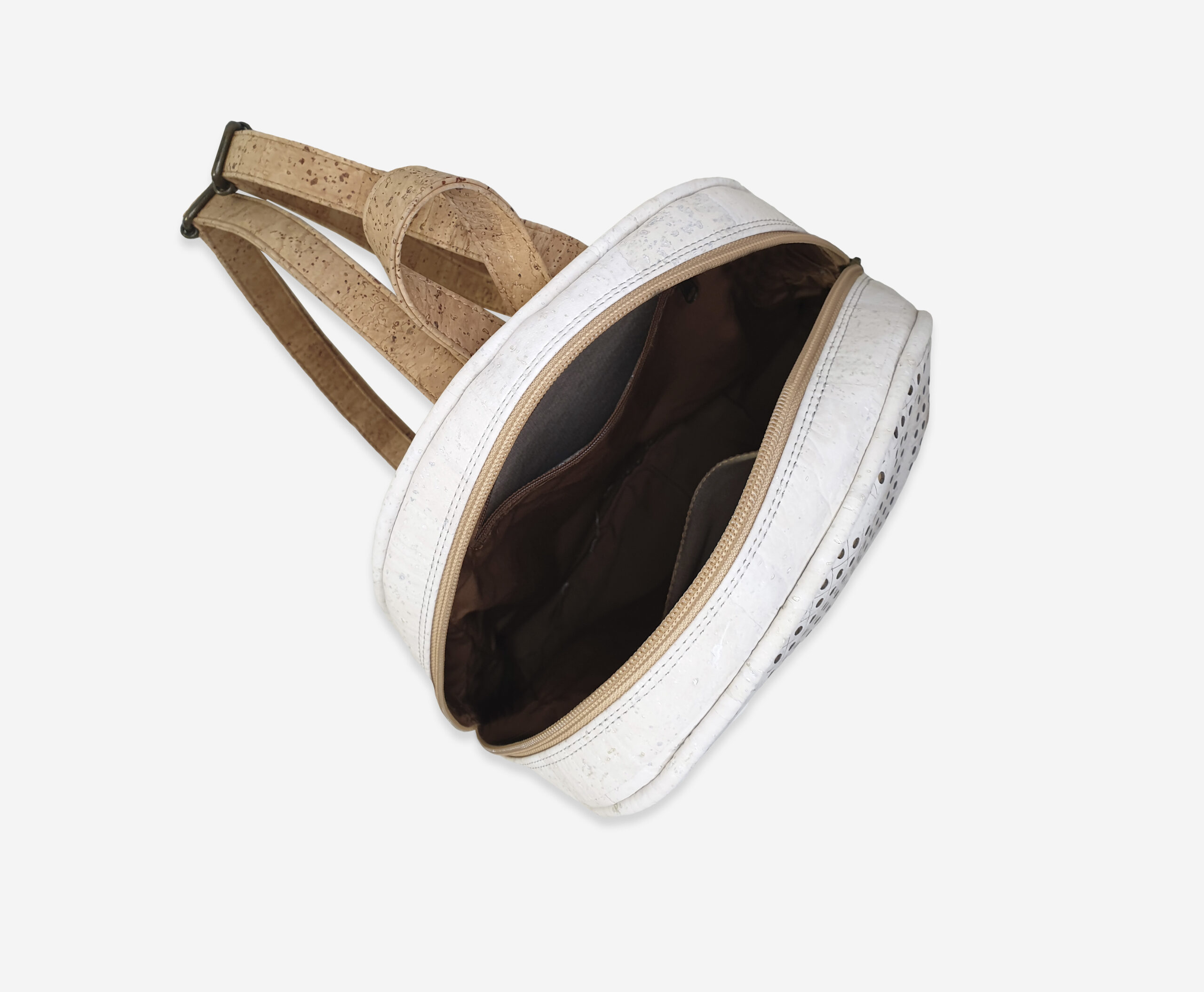 perforated backpack 101 inside