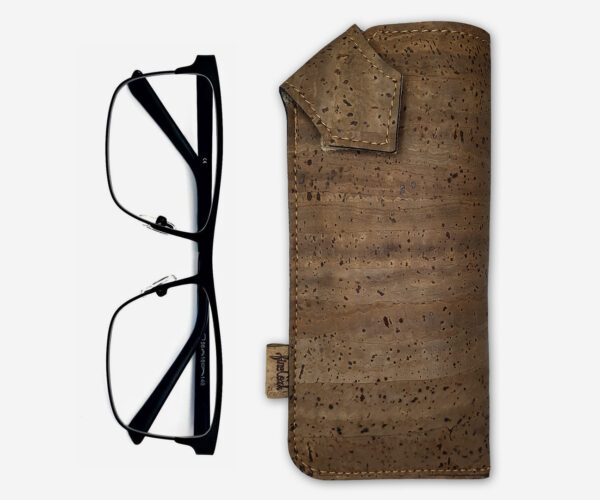Simple Cork Glasses Case 215034