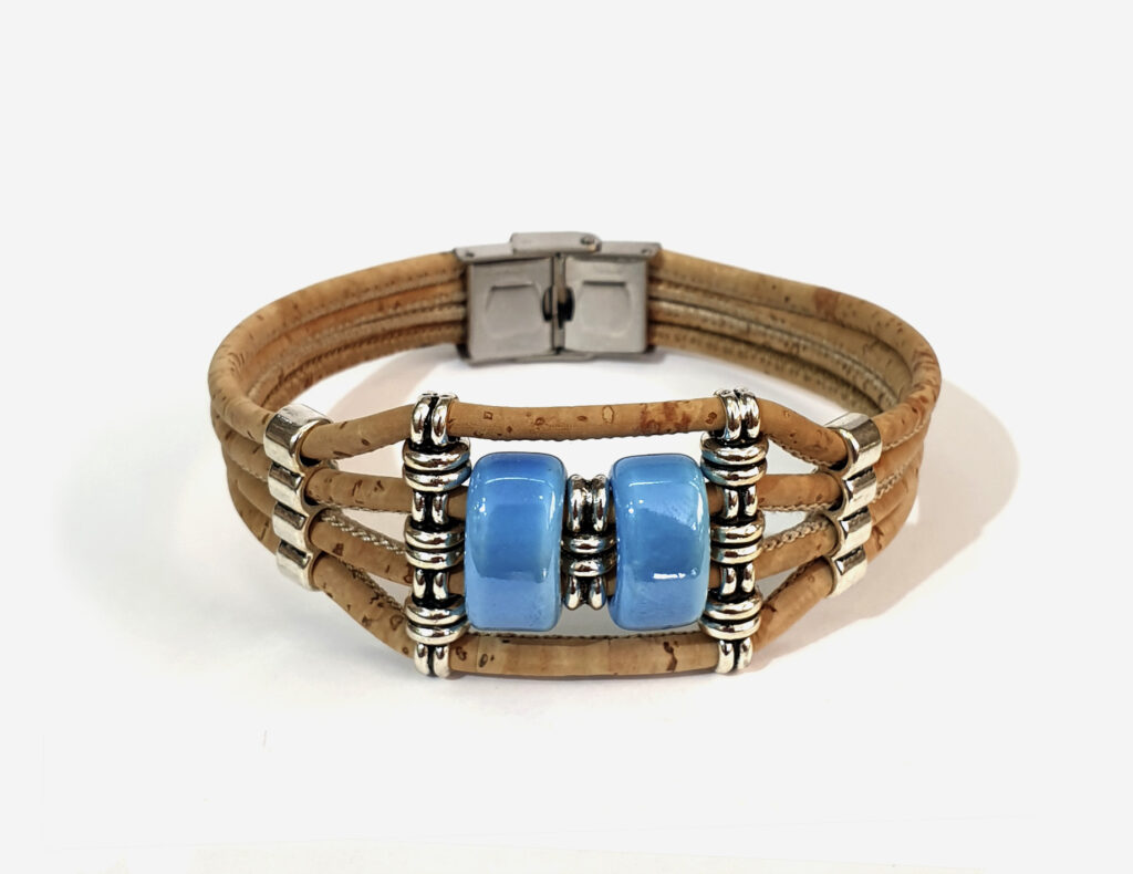 Cork bracelet, bracelets, vegan ideas, sustainable fashion, Made in Portugal 22
