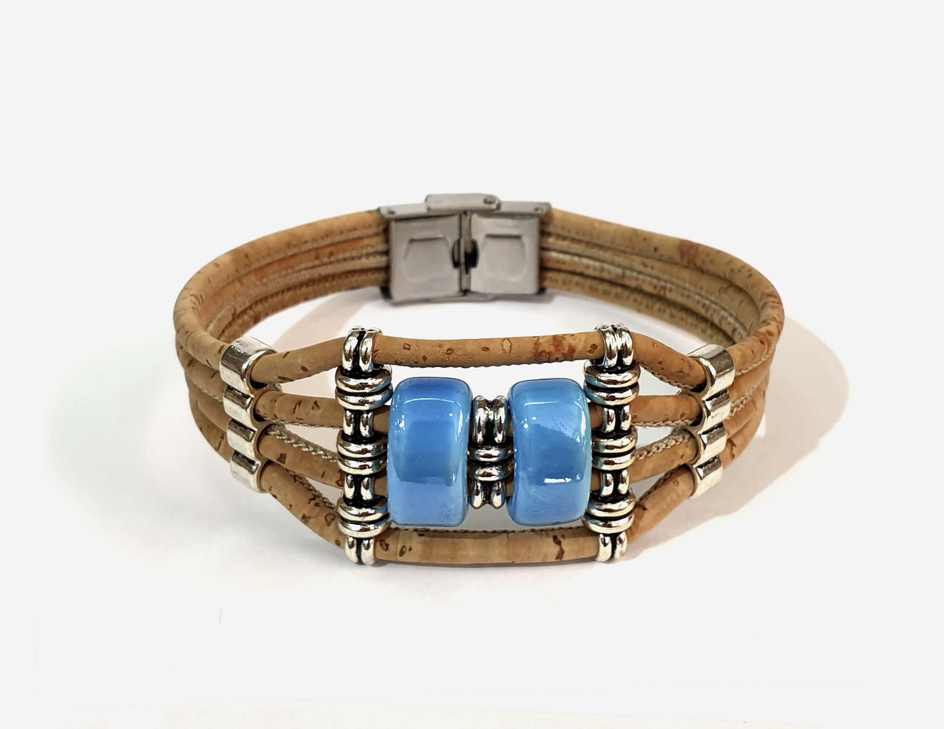 215t Cork bracelet, bracelets, vegan ideas, sustainable fashion, Made in Portugal 22