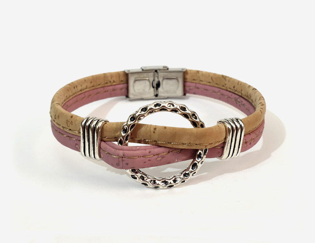 Cork bracelet, bracelets, vegan ideas, sustainable fashion, Made in Portugal88
