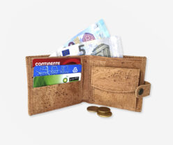 Small Natural Cork  Wallet For Men