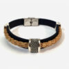 Cork bracelet, bracelets, vegan ideas, sustainable fashion, Made in Portugal For Men