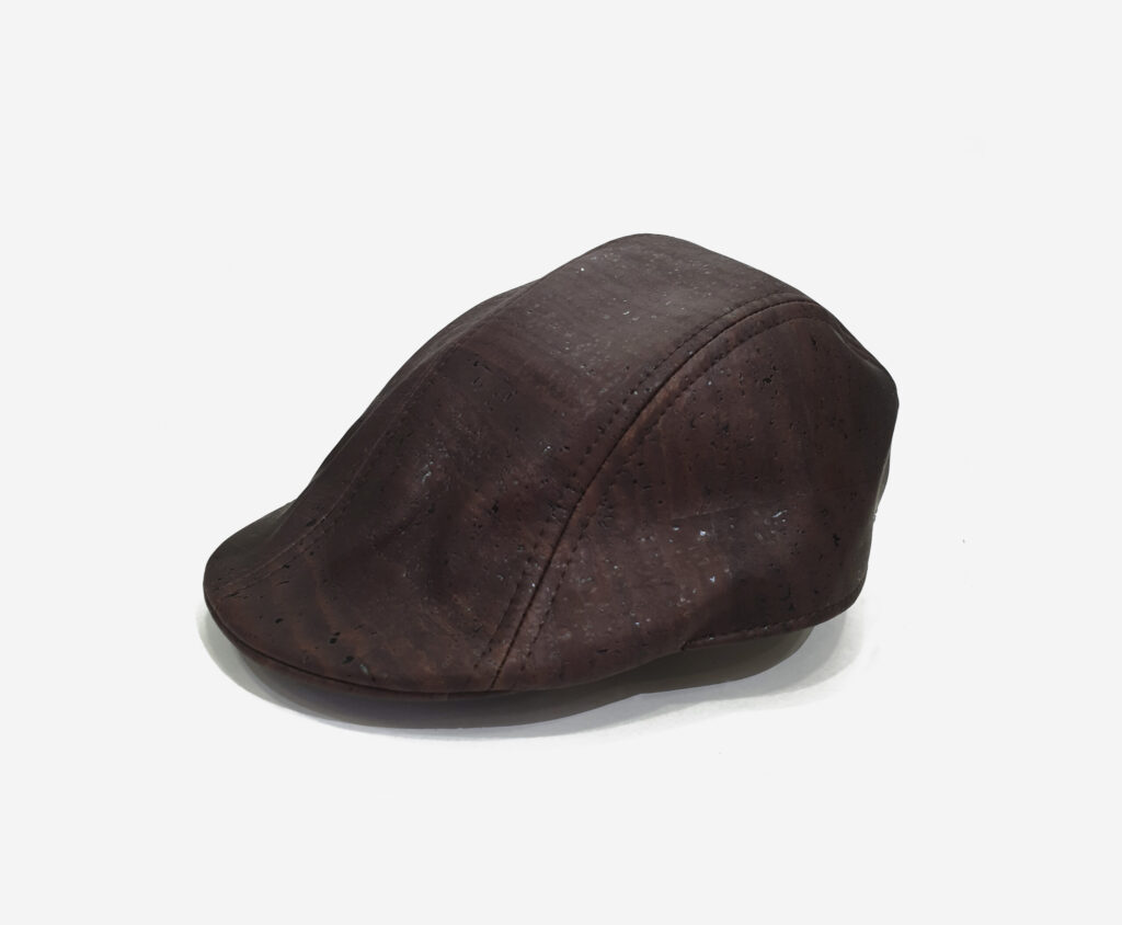 vegan pub cap for men made of cork