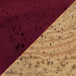 Dark Red/Natural
