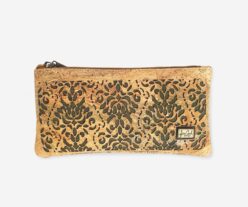 Large Rectangular Cork Cosmetic Bag 8292Col