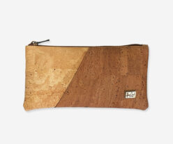 Large Rectangular Cork Cosmetic Bag 8292