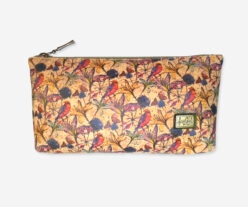 Compakt Long Cork Cosmetic Case With One Compartment 003C