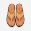 Men Cork Slippers With T-strap 01303 - Thumbnail Image 3