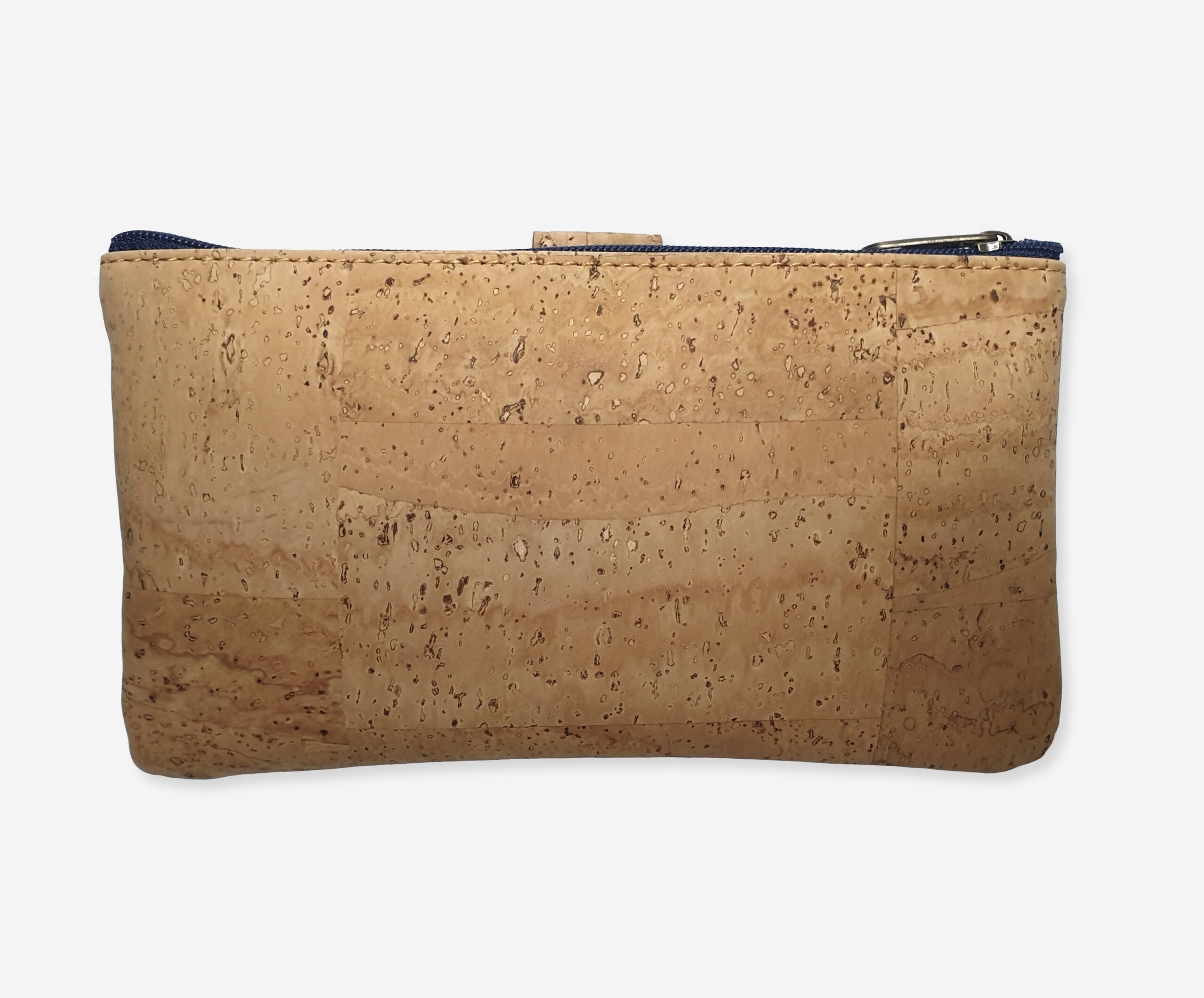 Large Cork Clip Purse For Women Back 141