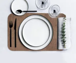 Light Brown Cork Individual Placemat 12