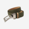 Men's Belt, Leather Reversible Belt for Men BDreen and Natural Cork Belt with Rotate Buckle