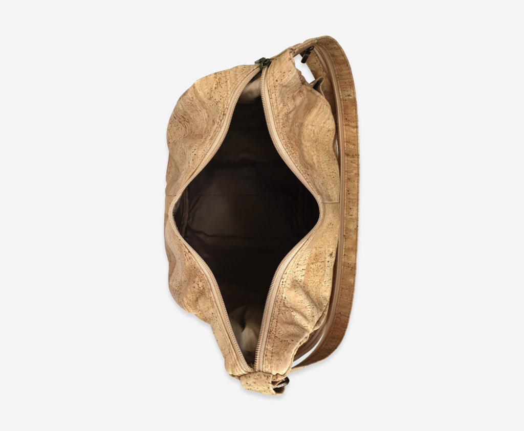 Perforated White Cork Backpack 2 in 1 002