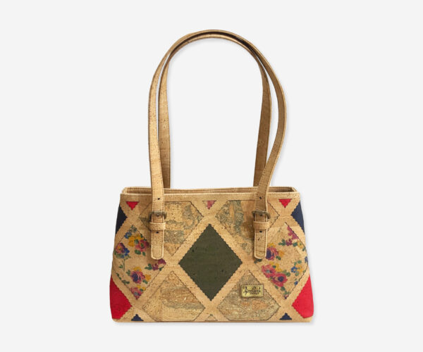 Small Cork Bag With Two Compartments 1761