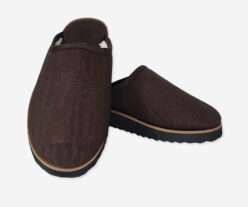 Men Hot Brown Cork Home Slippers