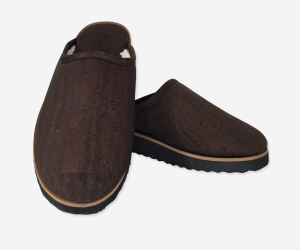 Women Hot Brown Cork Home Slippers