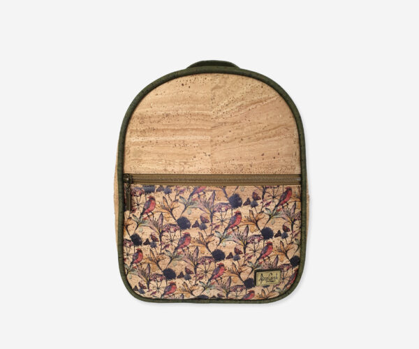Cork Backpack With Front Compartment 8420