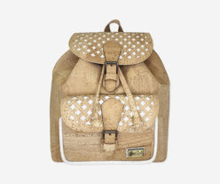 Big Cork Backpack With Drawstring