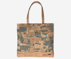 Cork Shopping Bag With Front Print Style “Tree” 996