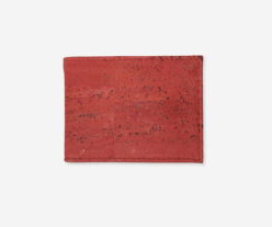Simple Red Cork Wallet/Credit Cart Holder  For Men 231
