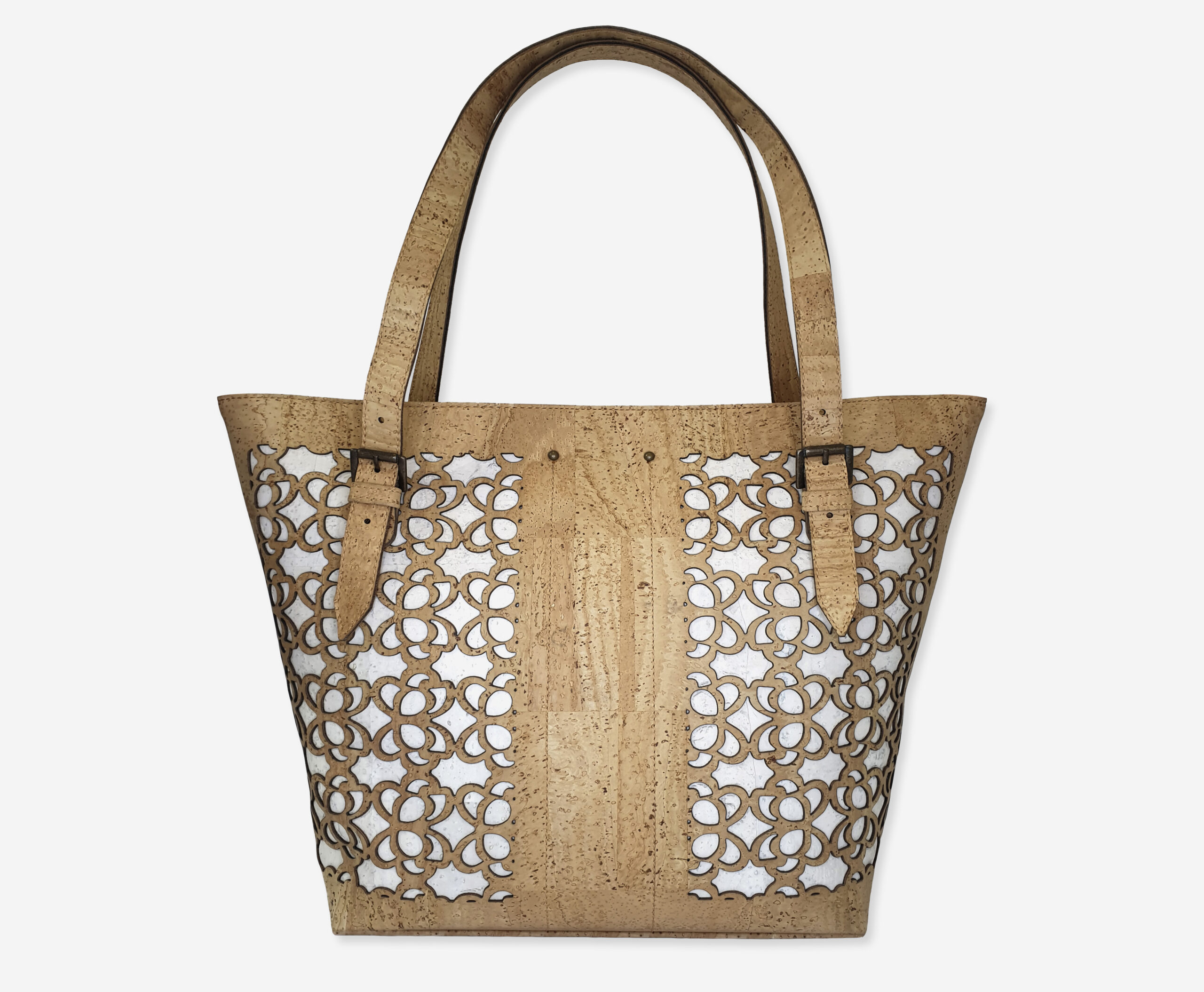 Large Perforated Cork Handbag 101 Large Perforated Cork Handbag 101