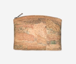 Big Gold Cork MakeUp Bag For Women 8188