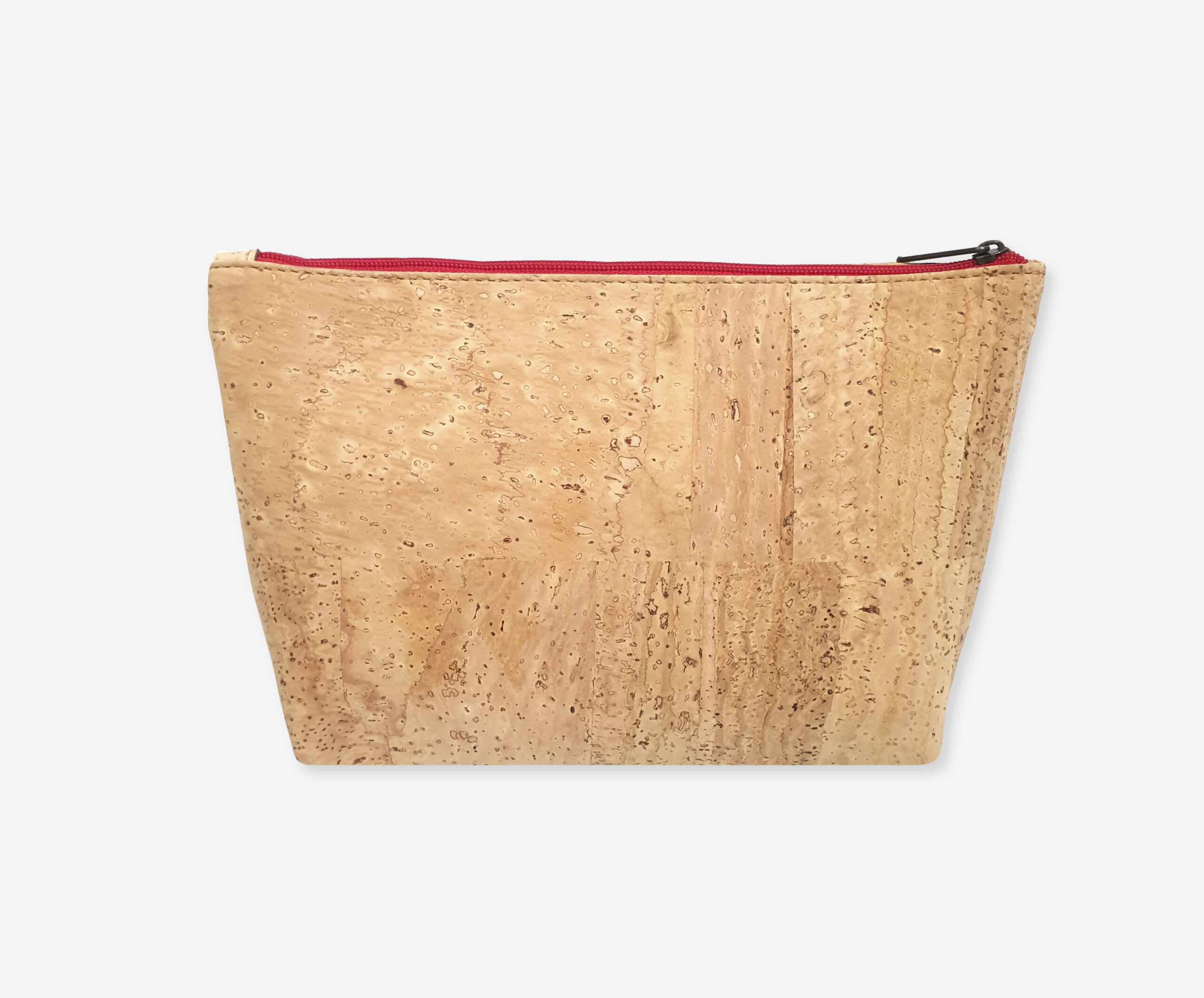 Vegan Cork Perforated MakeUp Bag Image 2