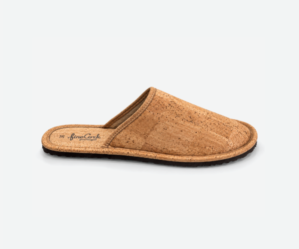 Comfortable Cork Flat Home Slippers For Men