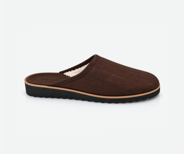 Hot Brown Cork Home Slippers