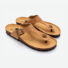 Men Cork Flat Slippers With Adjustable Strap 001 - Thumbnail Image 4