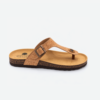 Men Cork Flat Slippers With Adjustable Strap 001 - Thumbnail Image 1