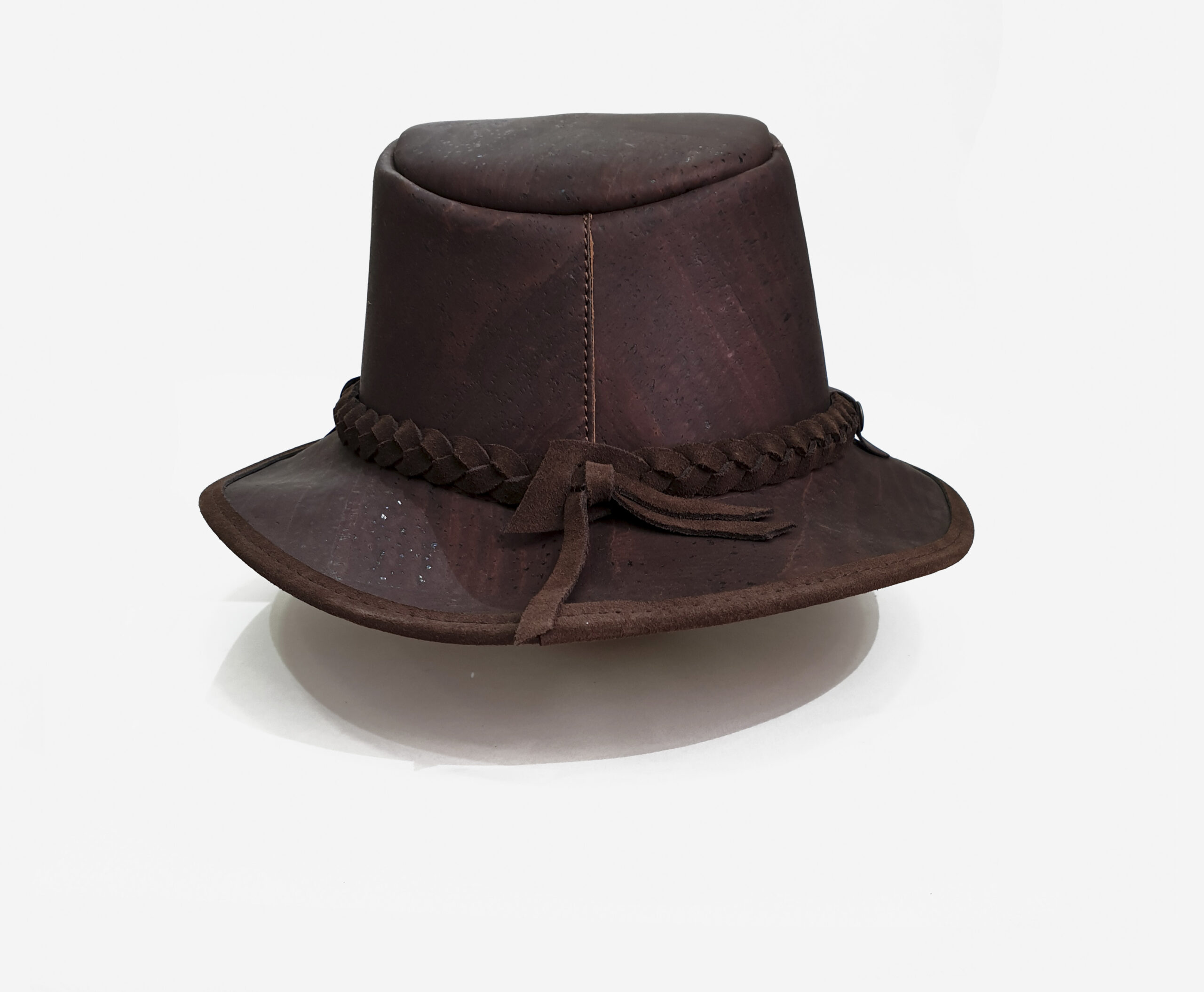 Men cork and genuine leather cowboy Hat 2-13