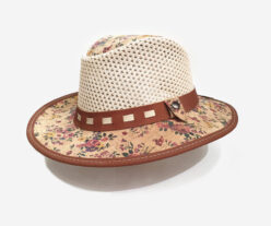 Women Cork Hat With Perforated Vent Holes