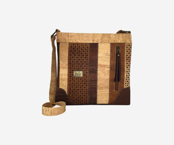 Mix Colors Cork Shoulder Bag For Women 1994