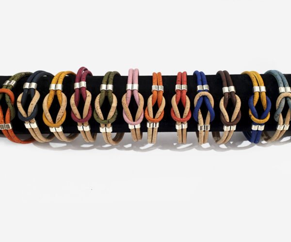 Vegan Cork Handmade Knot Bracelet