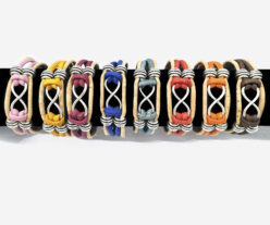 Colorful Cork Handmade Bracelet “Forever”