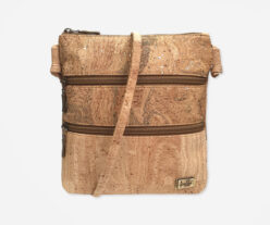 Large Cork Bag With Two Zip Pockets 45007