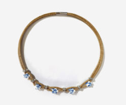 Cork Handmade Necklace With Stars